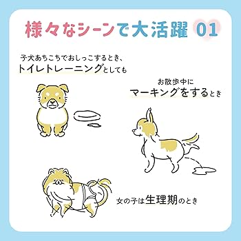 Amazon | Mwpo ペット用おむつ 犬用おむつライナー マナーパッド